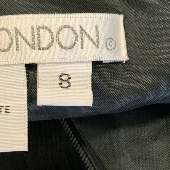 Maggy London Silk Sleeveless Sheath Beige Embroidery Elegant Dress Size 8 NWT - Picture 12 of 16